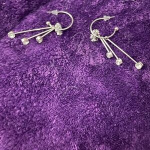 City Chic Silver Geometric Earrings